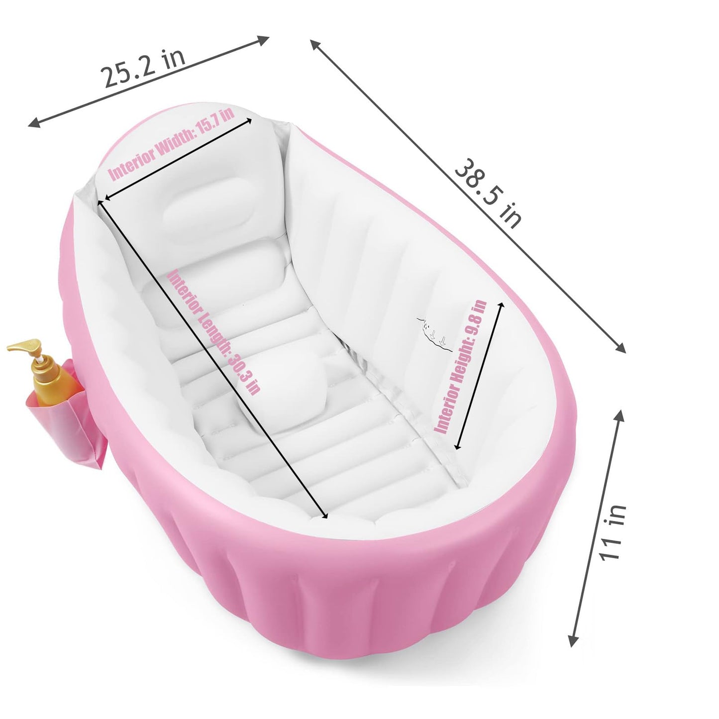 Inflatable Baby Bathtub