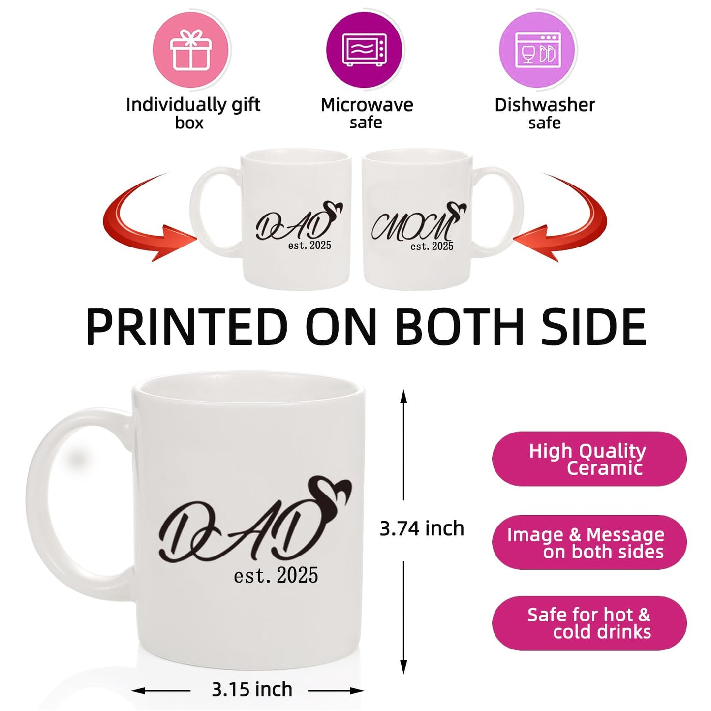 Pregnancy Gift set (Mom & Dad)