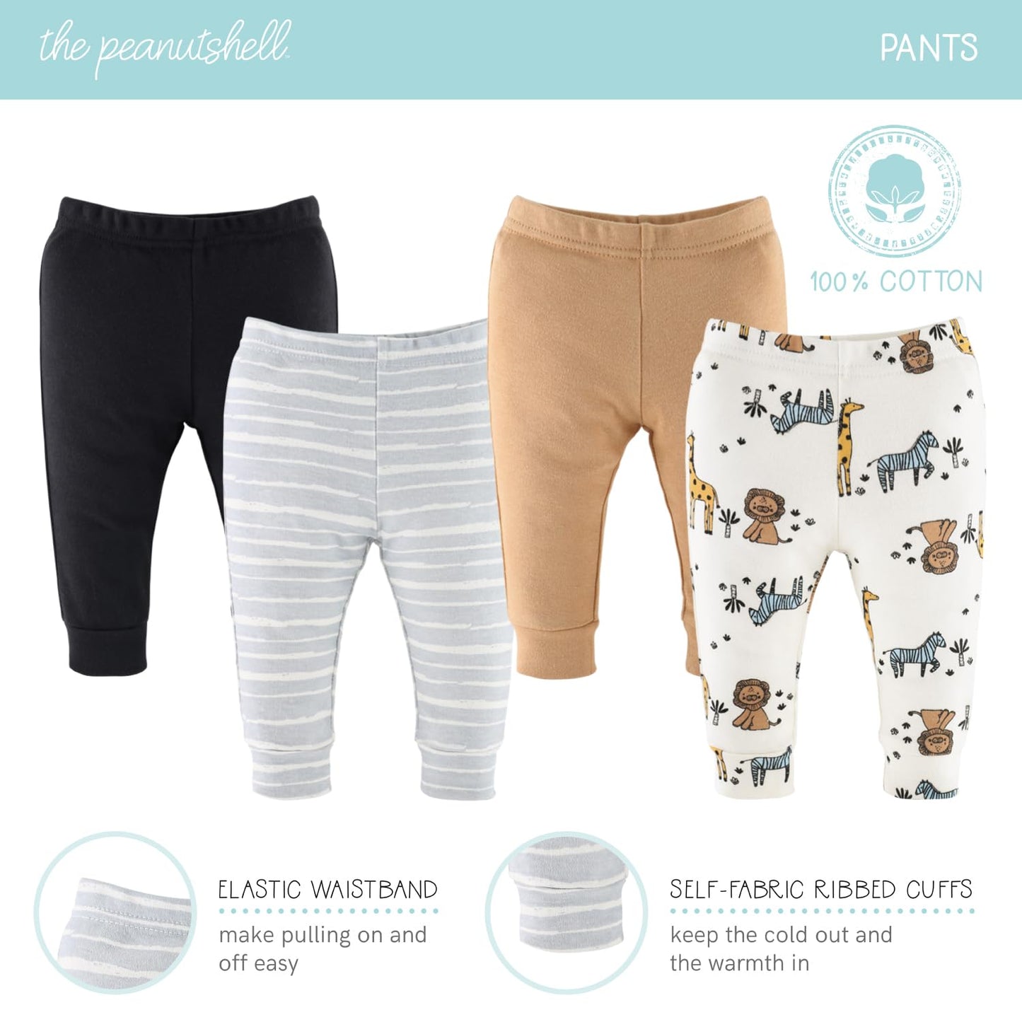 The Peanutshell Newborn Clothes & EssentIals Set - Tots Treasure Trove