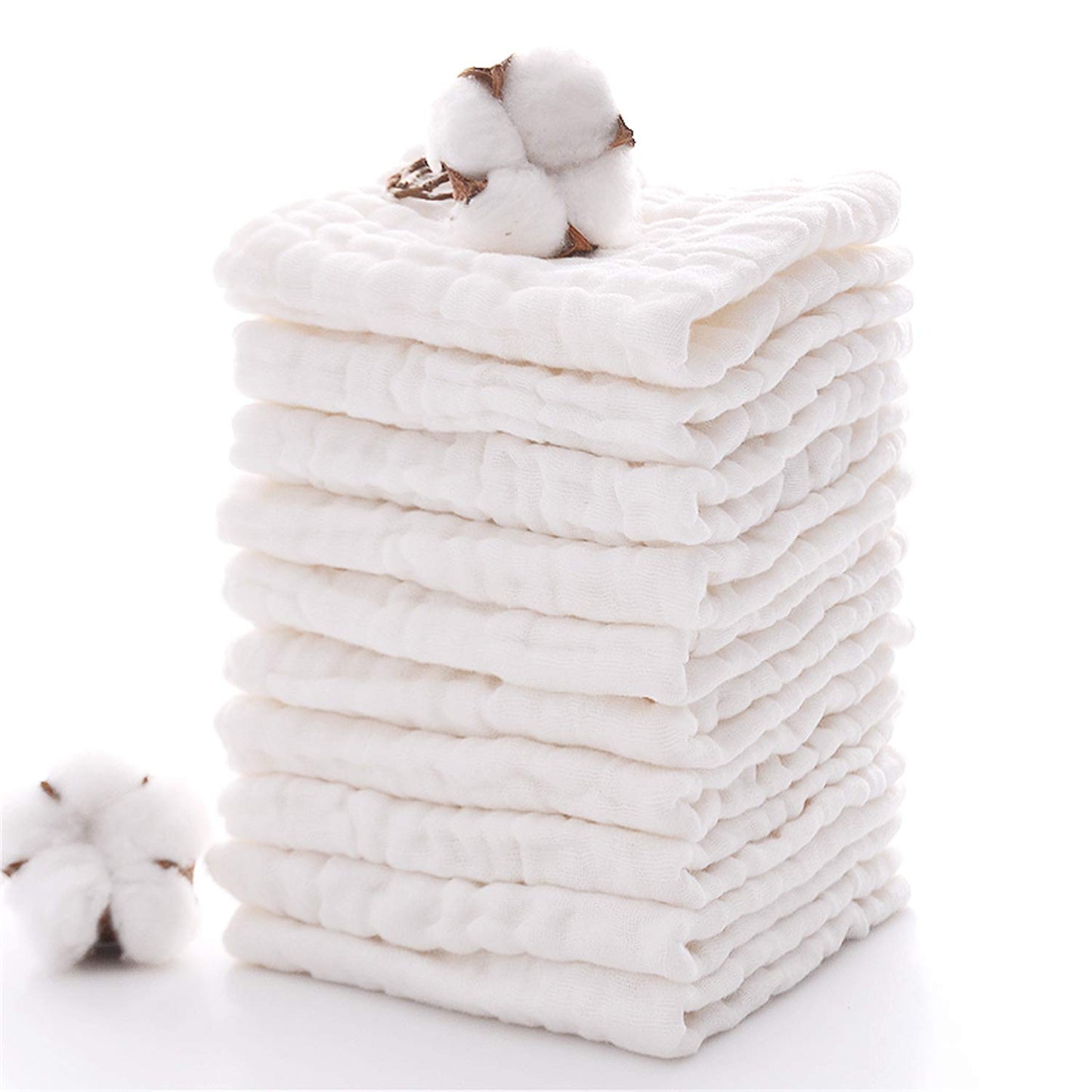 Baby Muslin Washcloths - Tots Treasure Trove