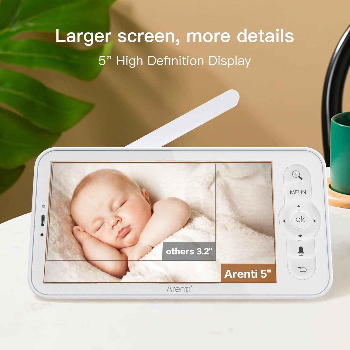 ARENTI Baby Monitor - Tots Treasure Trove