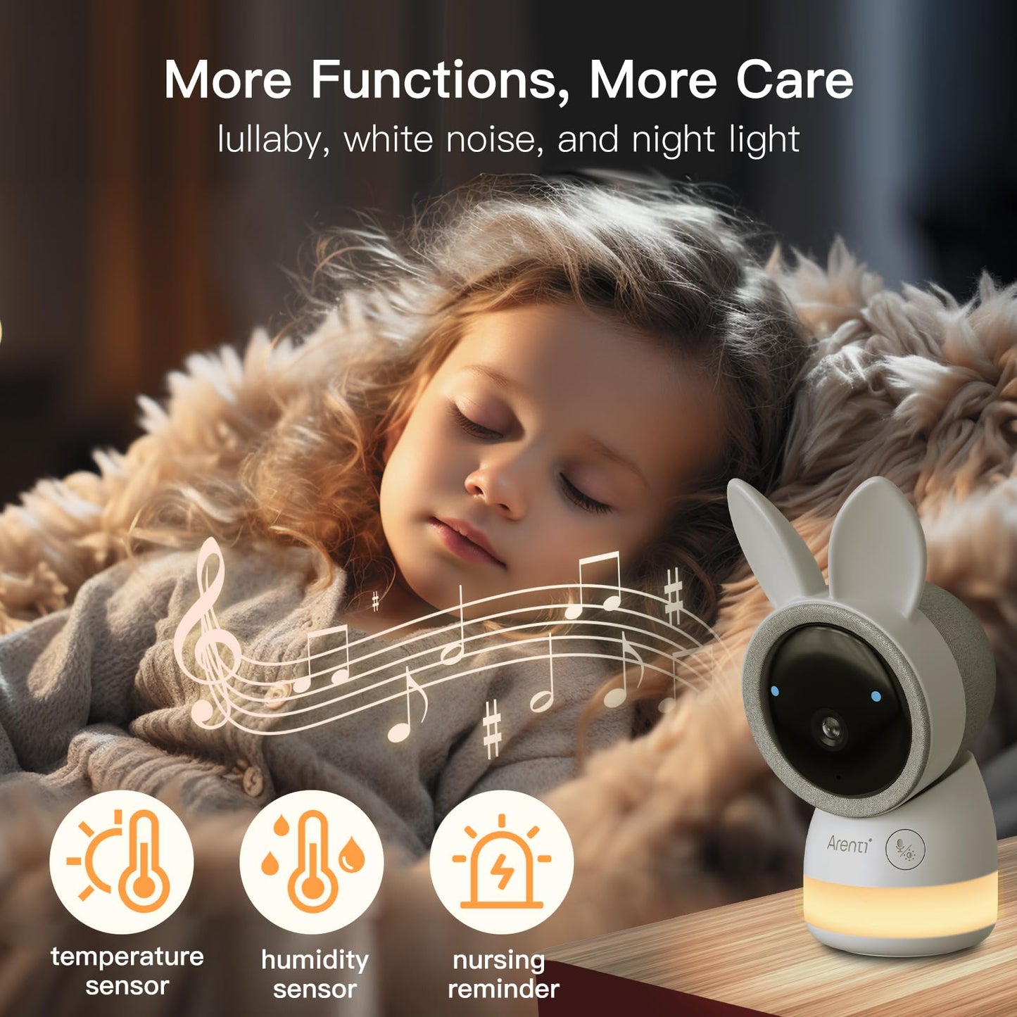 ARENTI Baby Monitor - Tots Treasure Trove