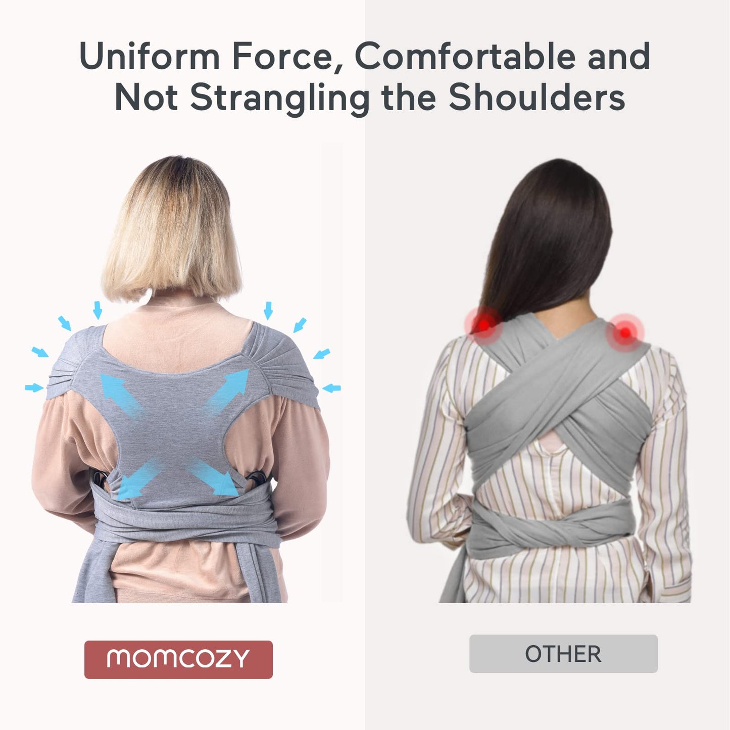 Momcozy Baby Wrap Carrier - Tots Treasure Trove