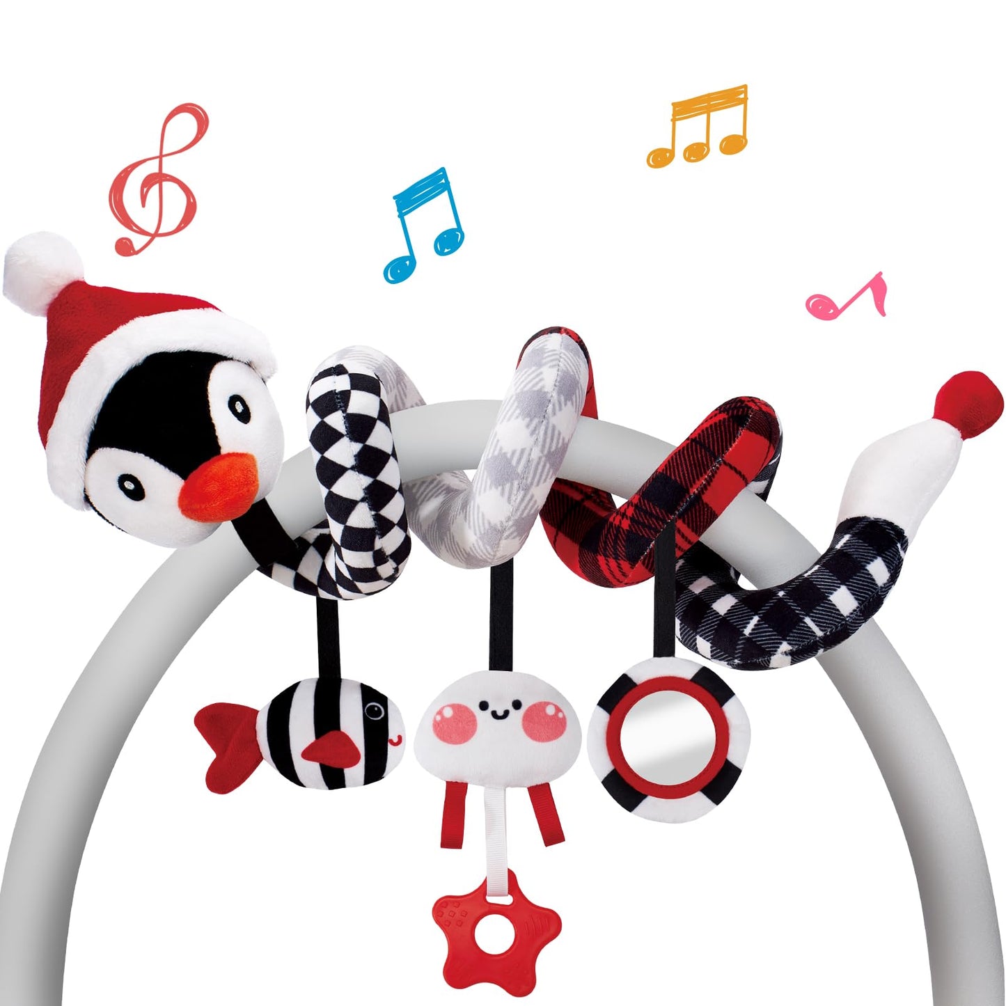 hahaland Car Seat Toys for Baby - Tots Treasure Trove