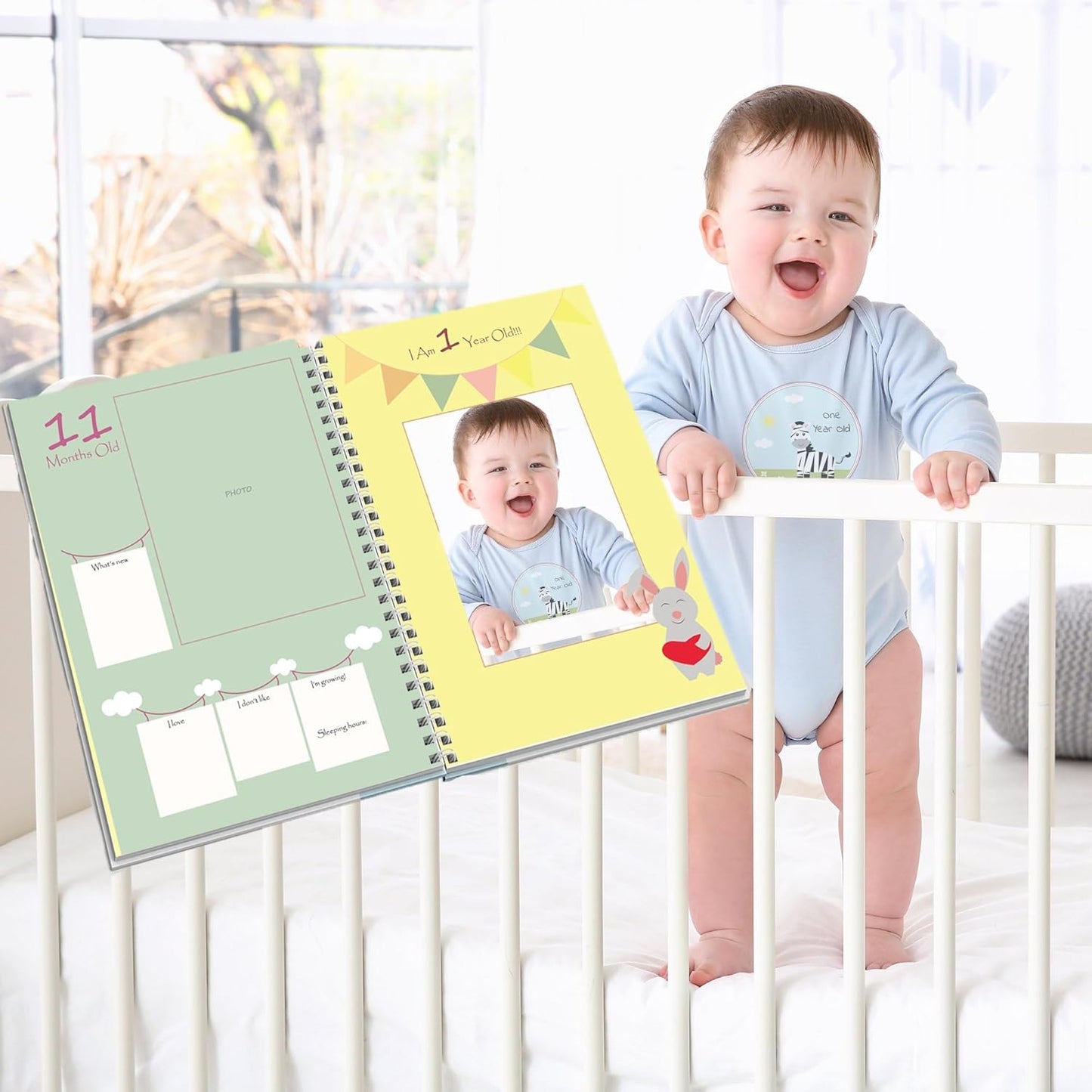 Baby Memory Book w/Keepsake Box - Tots Treasure Trove
