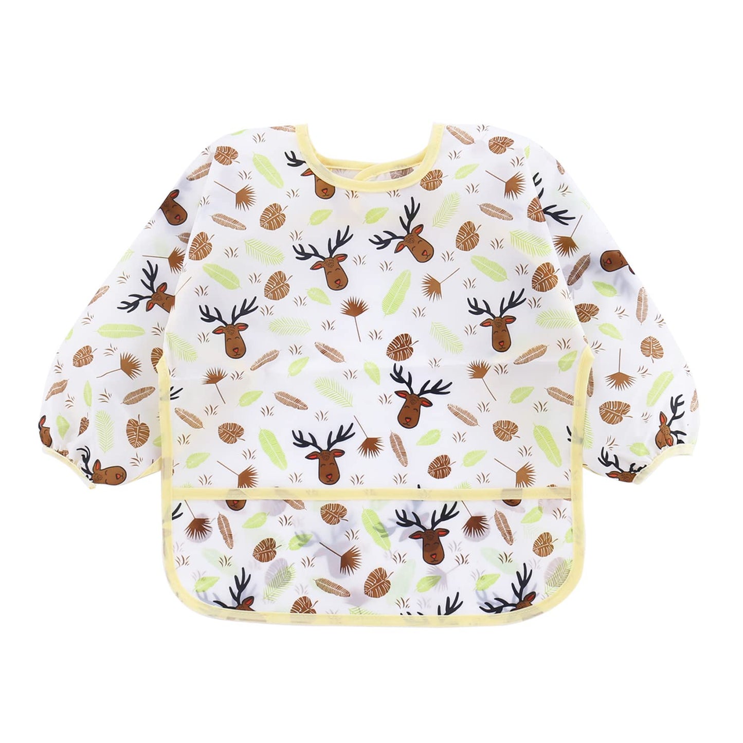 PandaEar Unisex Baby baby bibs with sleeves - Tots Treasure Trove