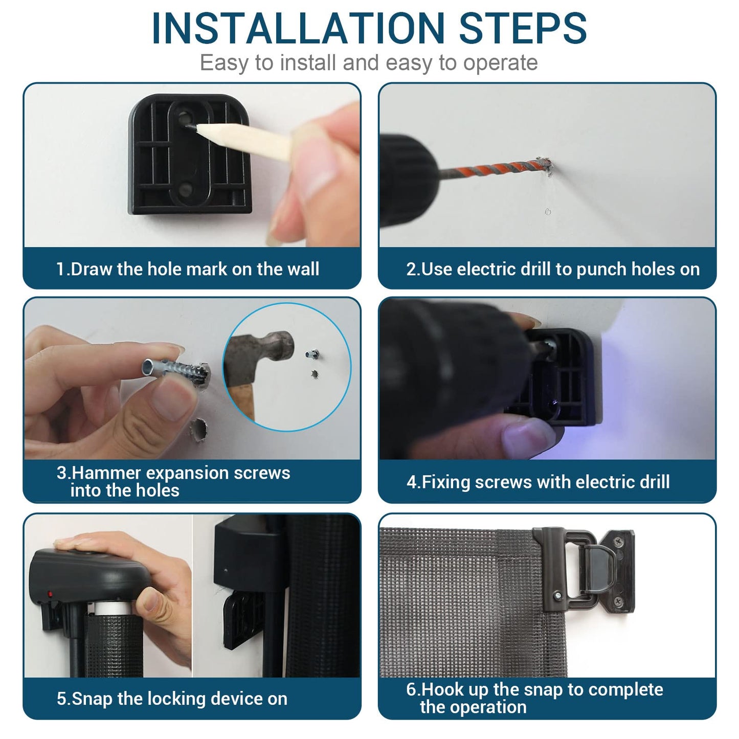 Retractable Baby Gate