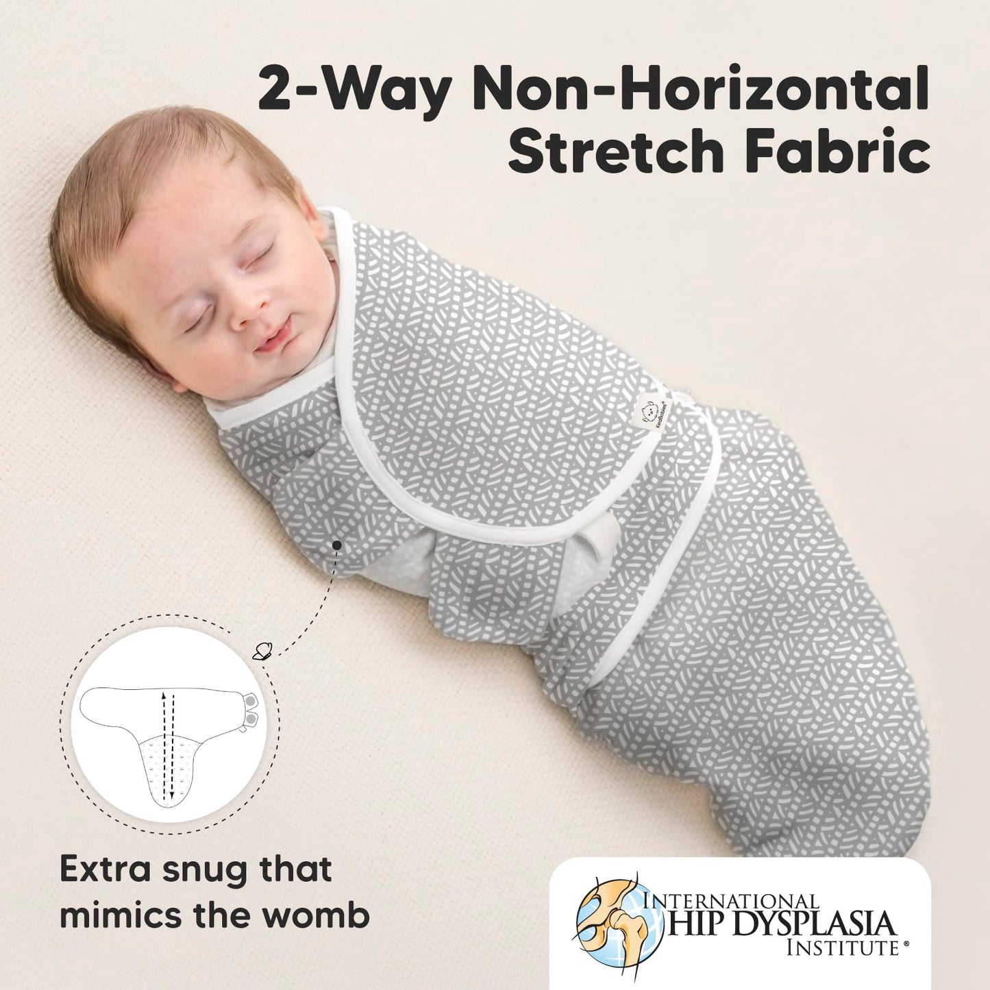 3-Pack Organic Baby Swaddle Sleep Sacks - Tots Treasure Trove