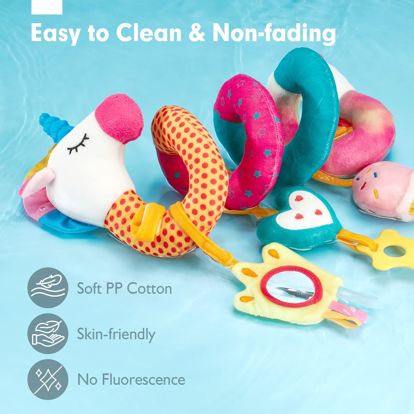 hahaland Car Seat Toys for Baby - Tots Treasure Trove