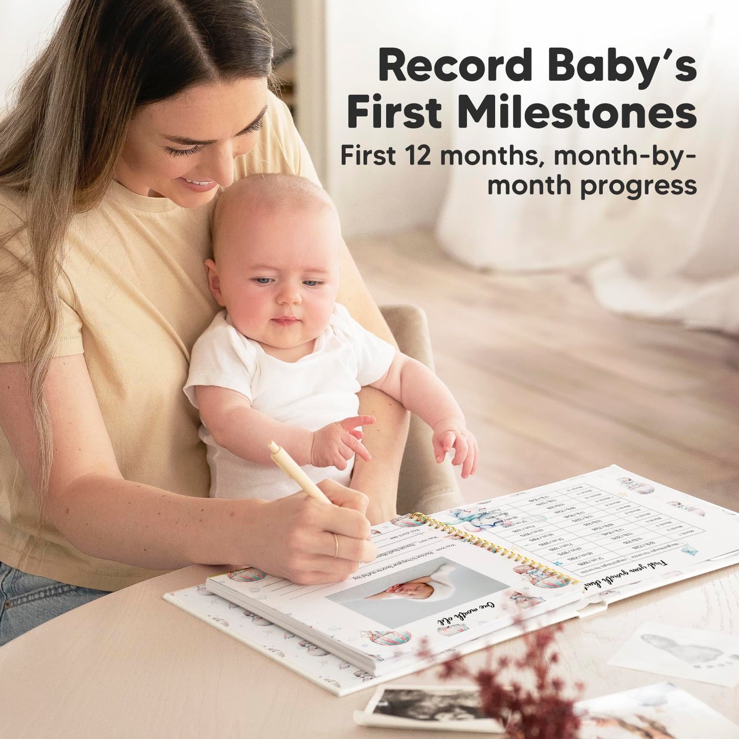 First 5 Years Baby Memory Book - Tots Treasure Trove