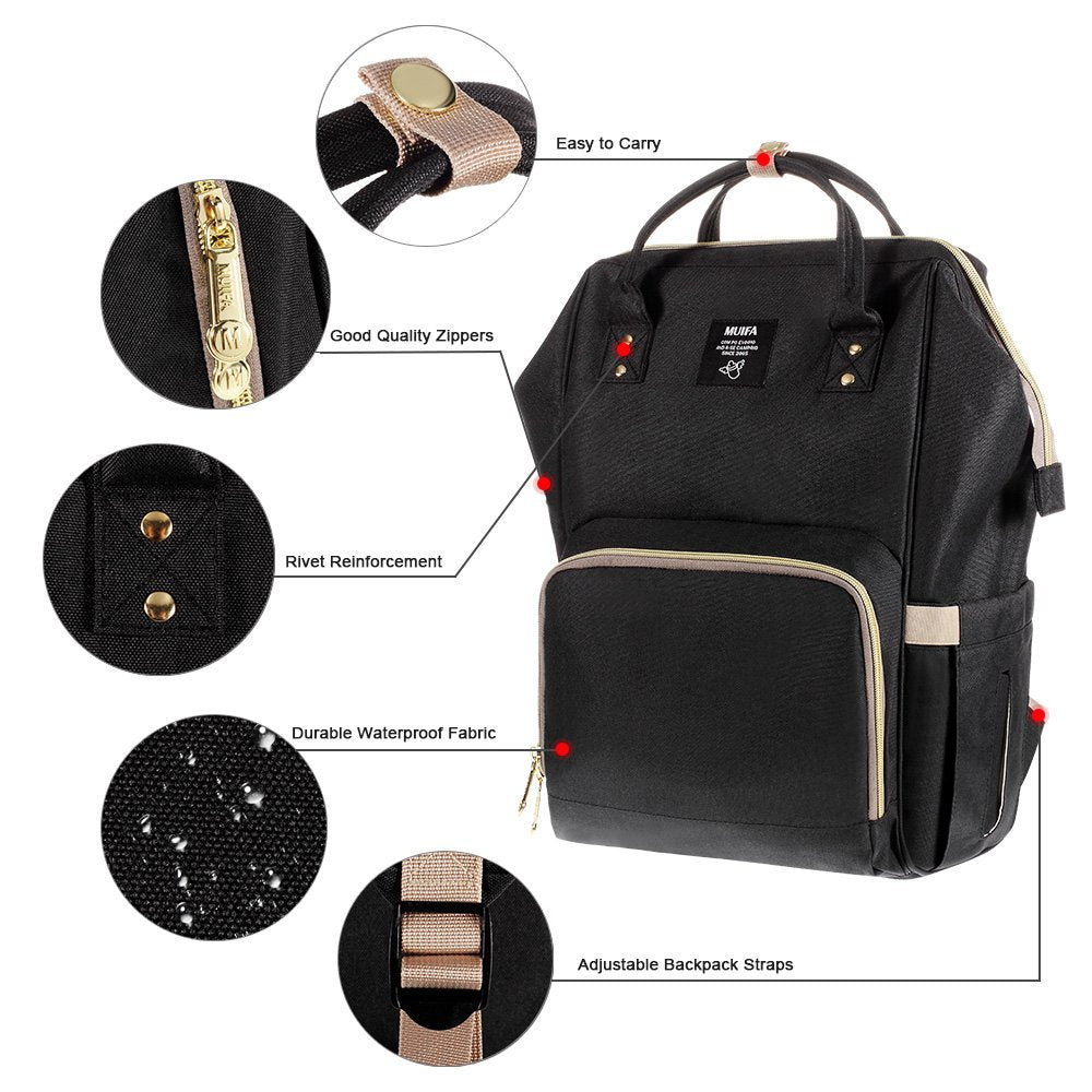 MUIFA Diaper Bag - Tots Treasure Trove