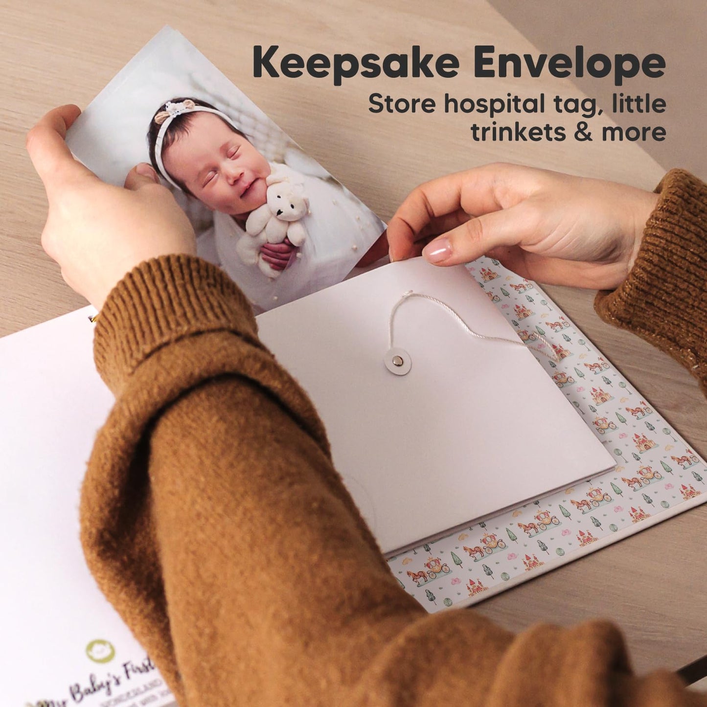 First 5 Years Baby Memory Book - Tots Treasure Trove