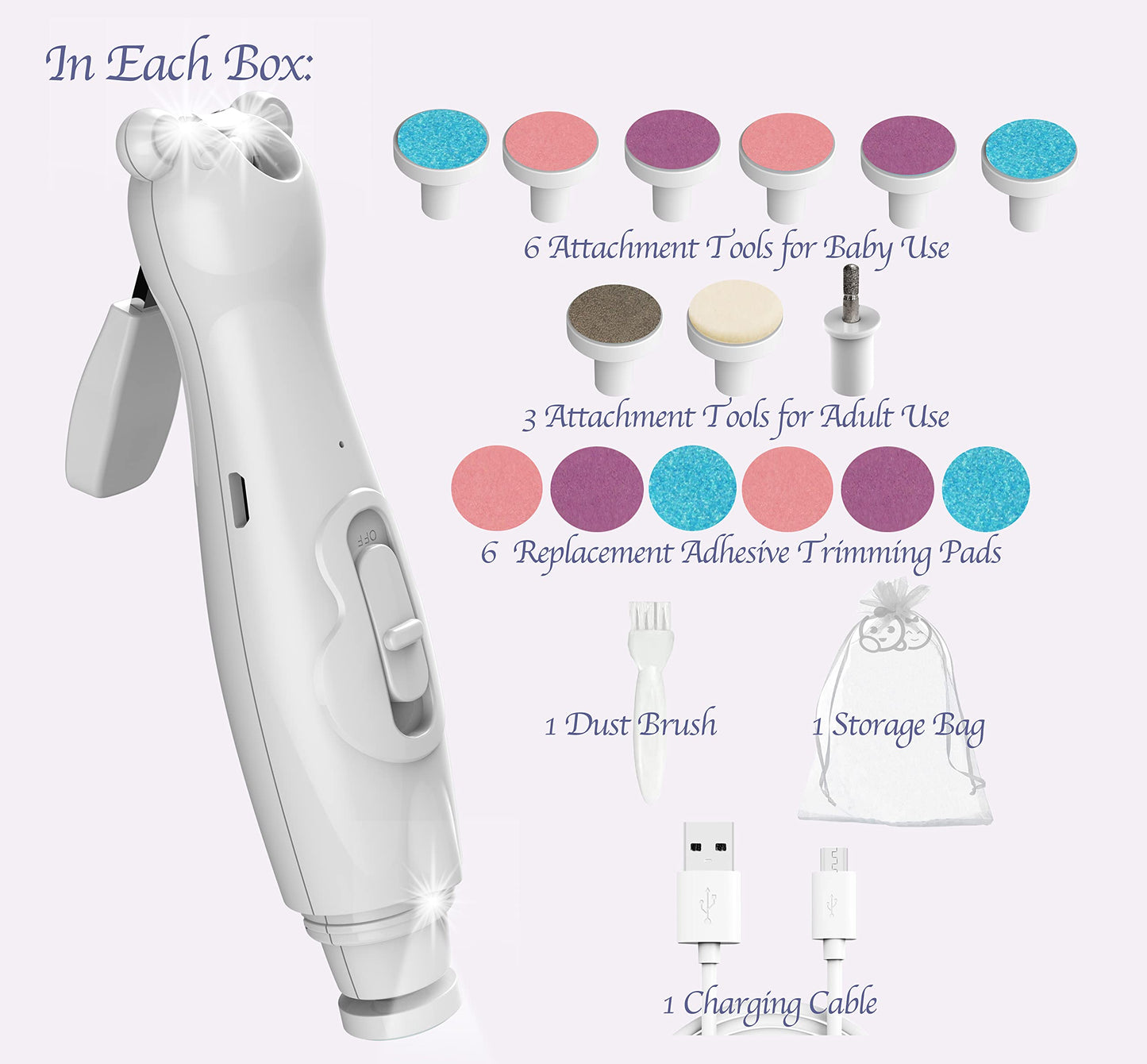 6 in 1 Nail File