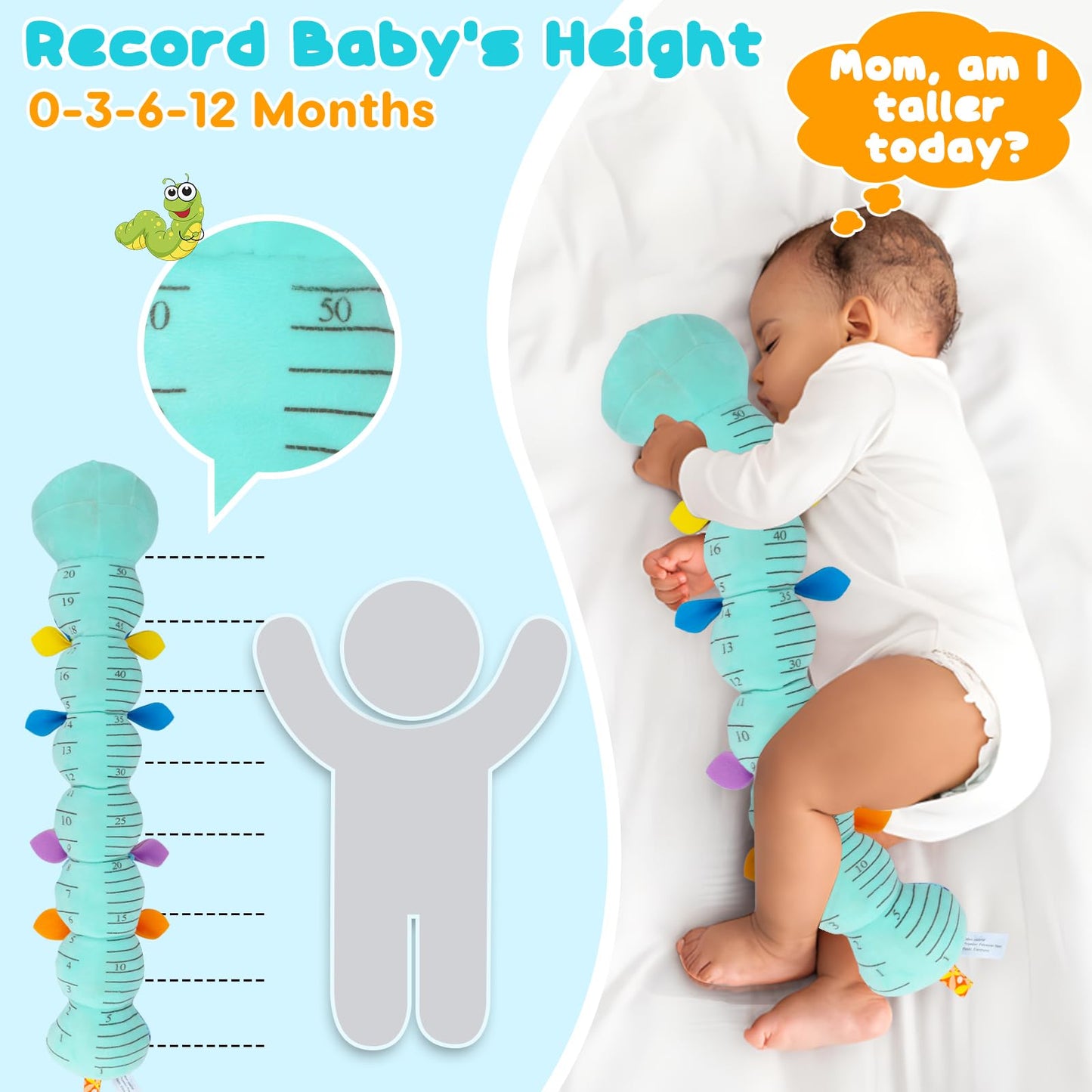 Caterpillar Rattle Toy