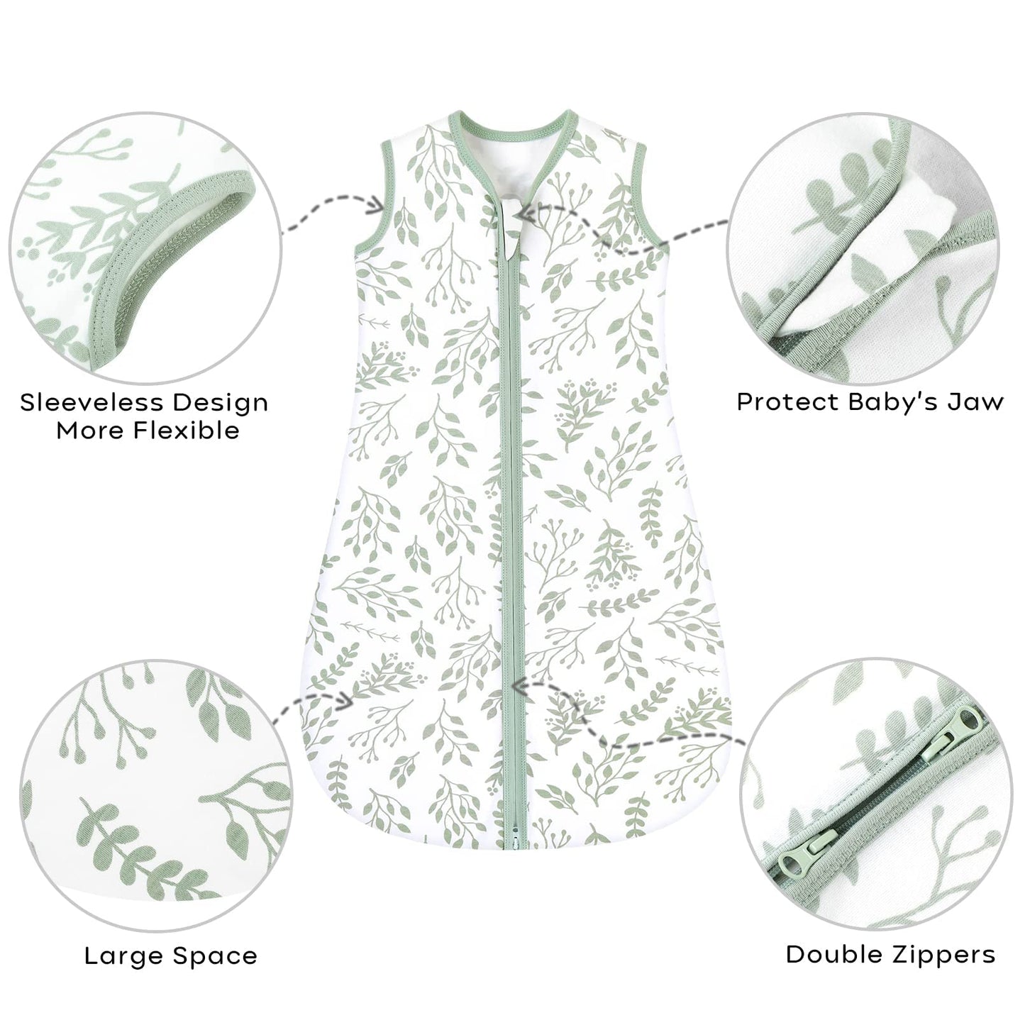 Yoofoss Baby Sleep Sack 0-6 Months - Tots Treasure Trove