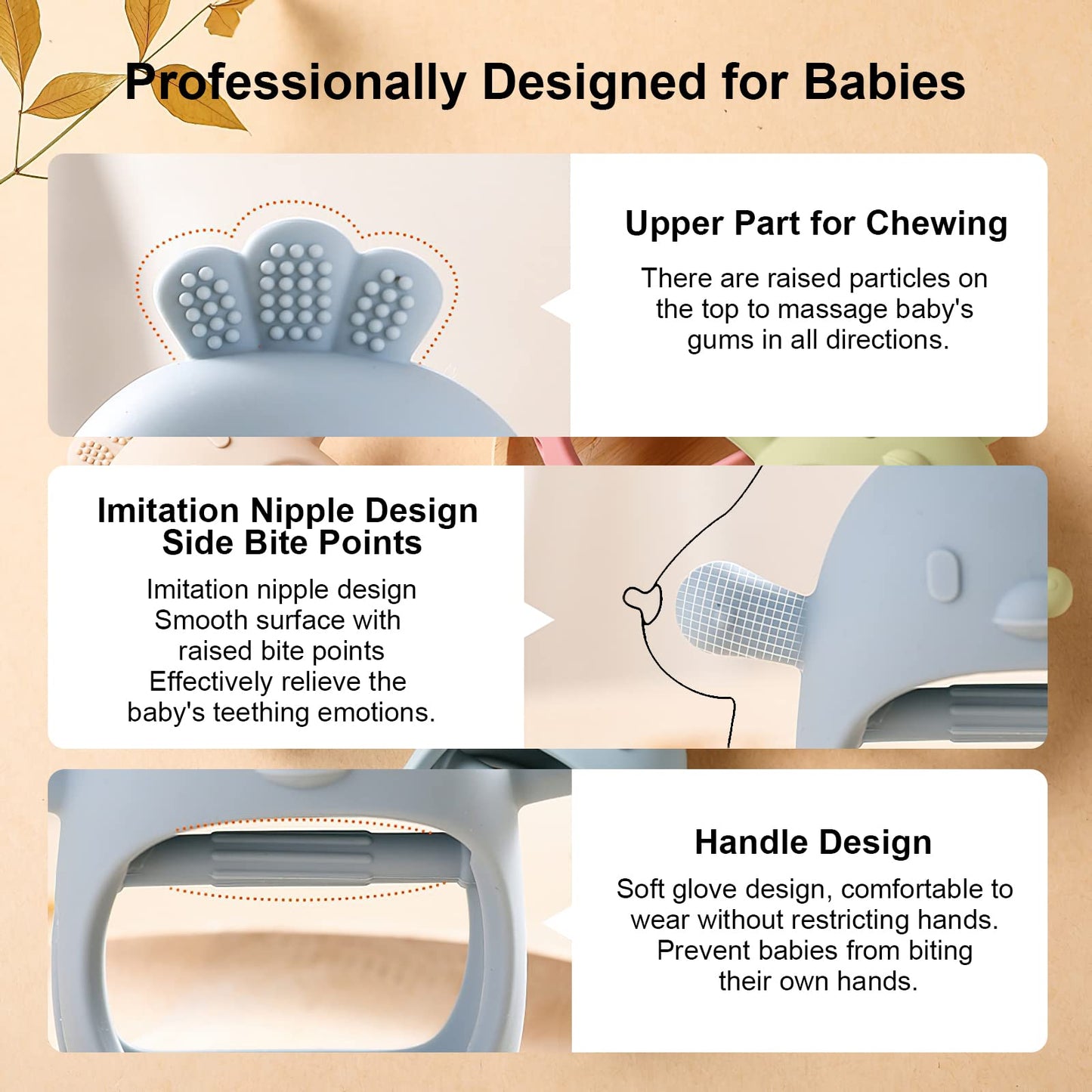 Baby Teething Toys - Tots Treasure Trove