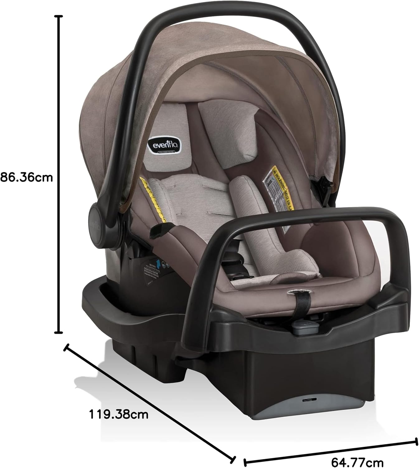 Evenflo Pivot Modular Travel System with LiteMax Infant Car Seat - Tots Treasure Trove
