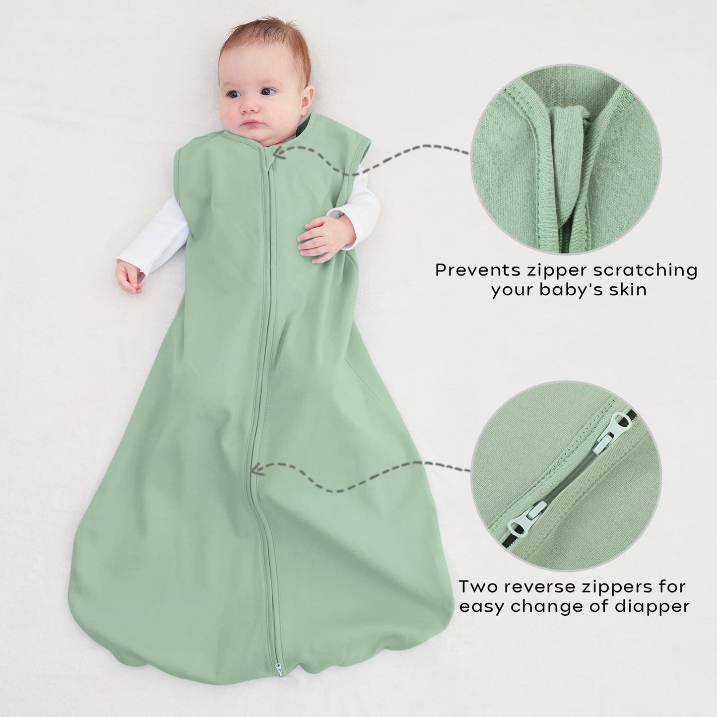 Yoofoss Baby Sleep Sack 0-6 Months - Tots Treasure Trove