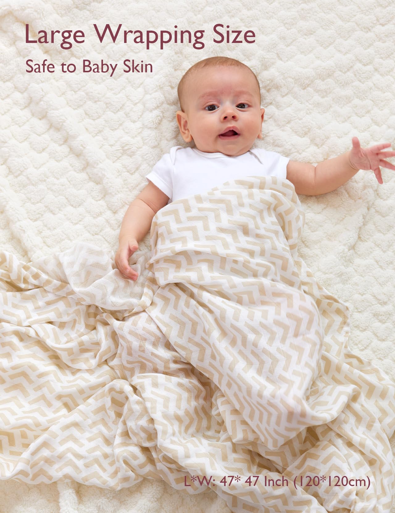Momcozy Muslin Swaddle Blankets - Tots Treasure Trove