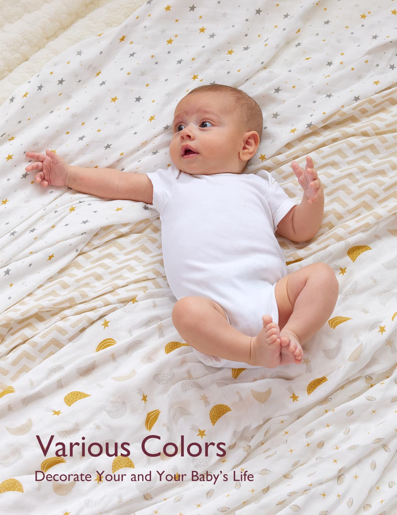 Momcozy Muslin Swaddle Blankets - Tots Treasure Trove