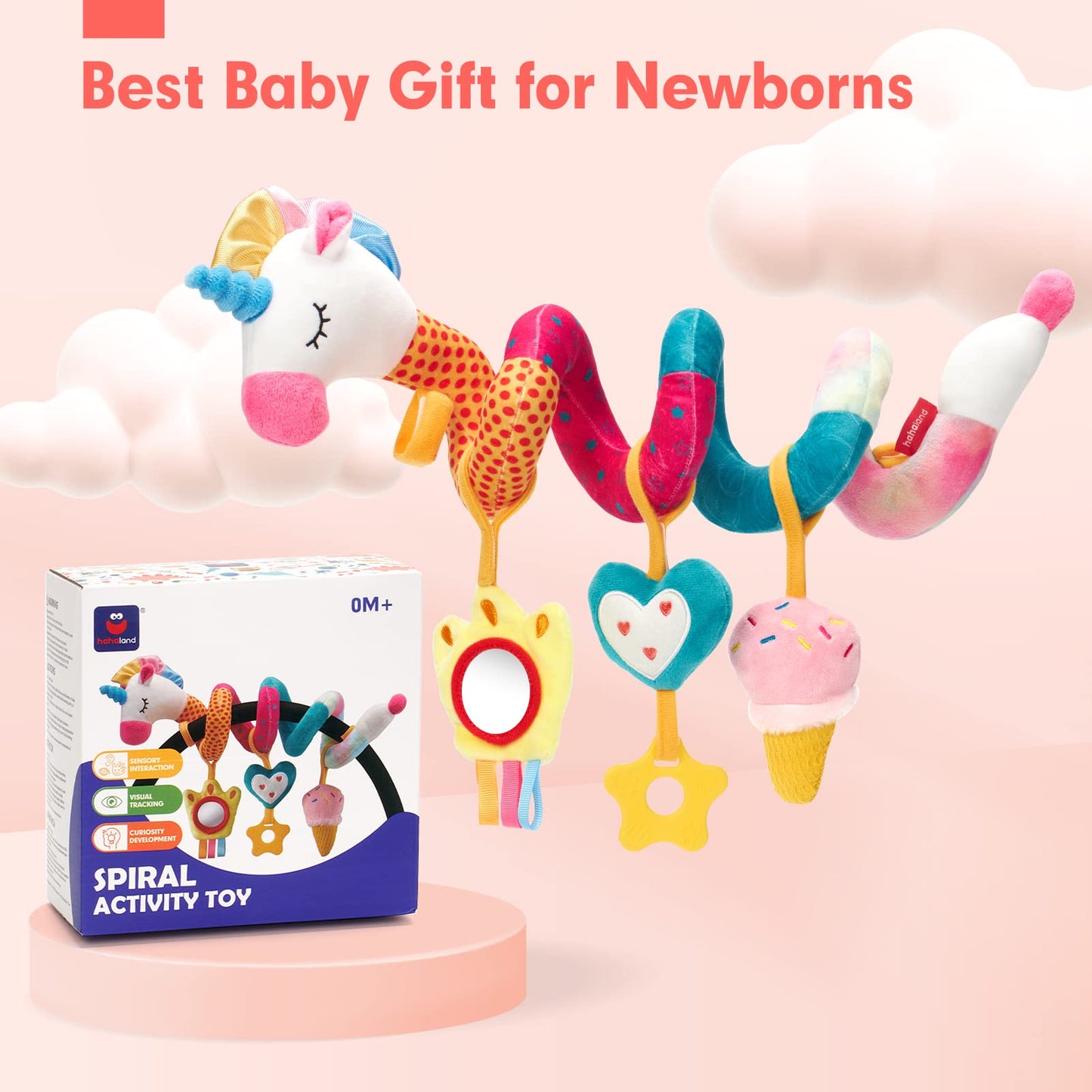 hahaland Car Seat Toys for Baby - Tots Treasure Trove