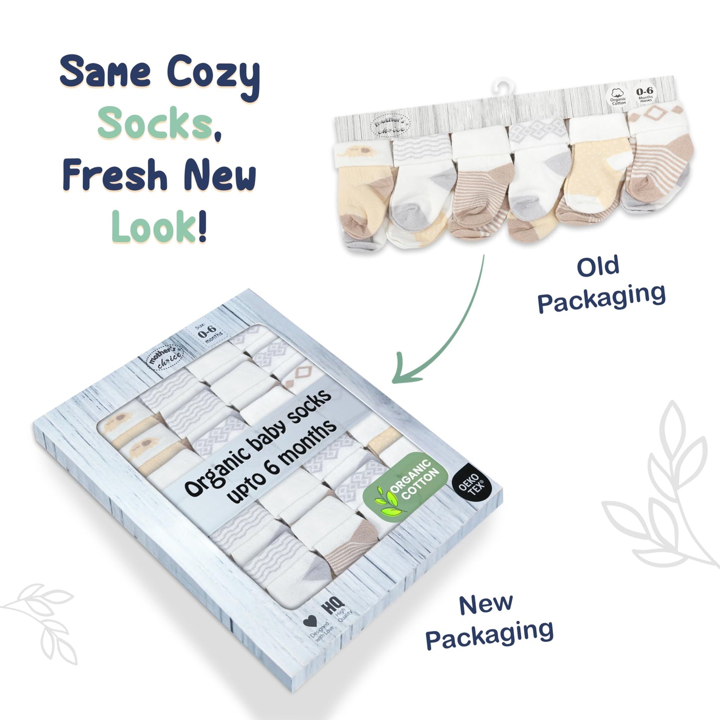 Organic Cotton Baby Socks