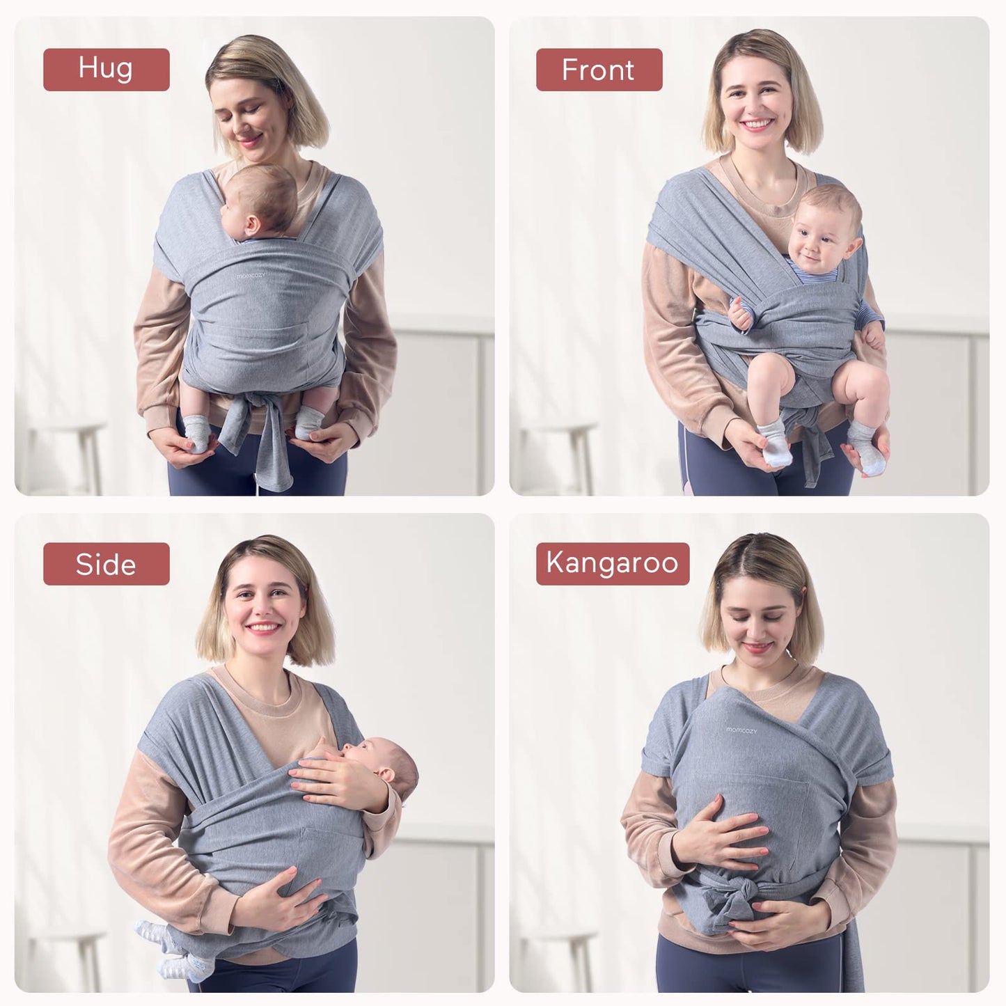 Momcozy Baby Wrap Carrier - Tots Treasure Trove