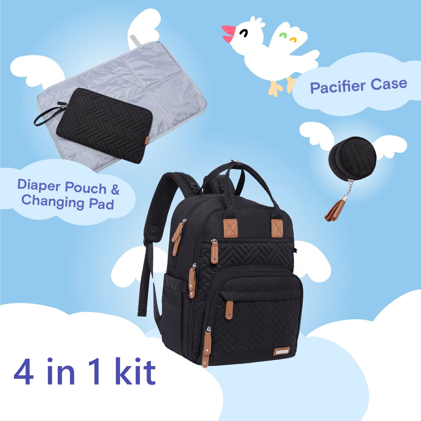 Diaper Bag Backpack - Tots Treasure Trove
