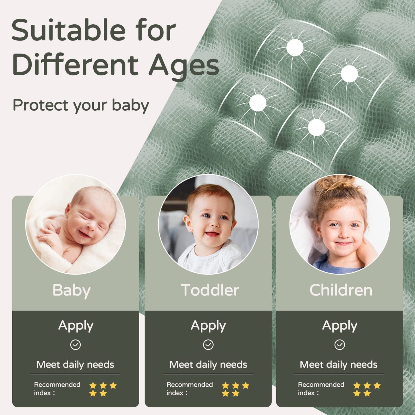 Yoofoss Hooded Baby Towels - Tots Treasure Trove