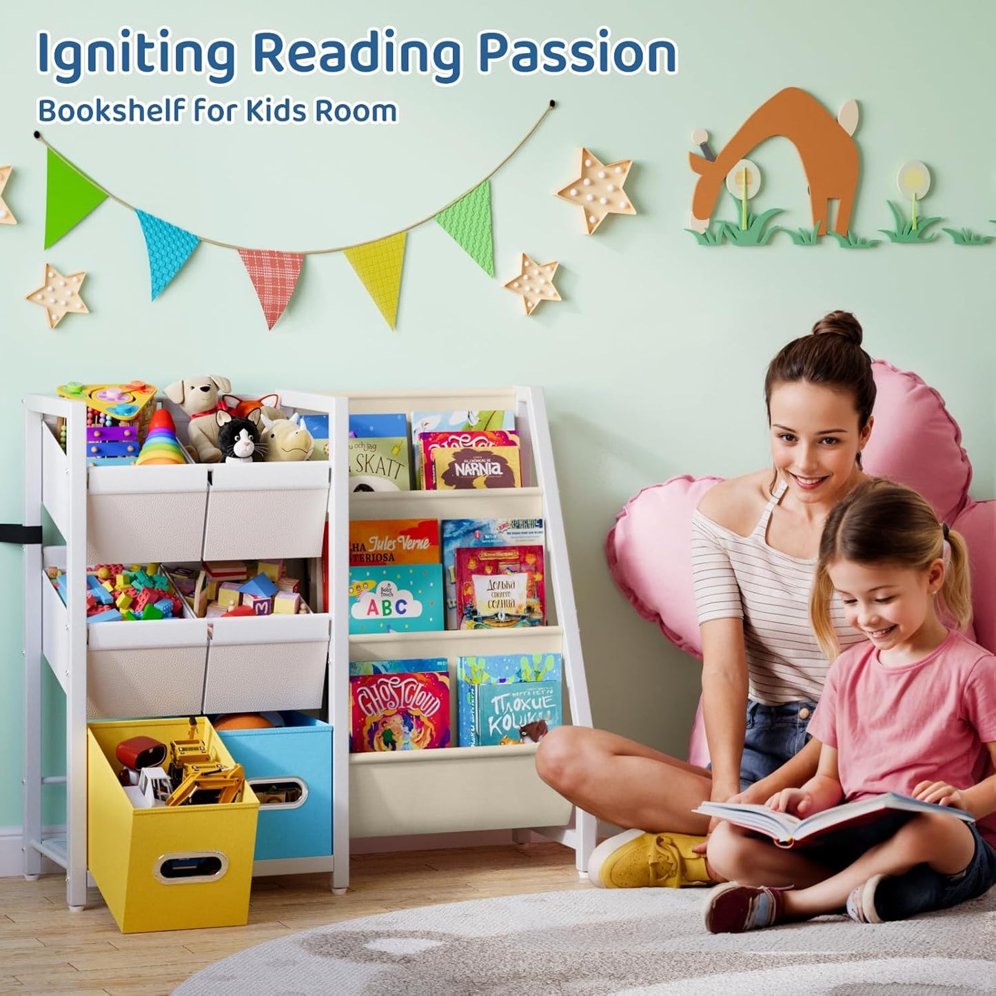 Bookshelf & Toy Storage