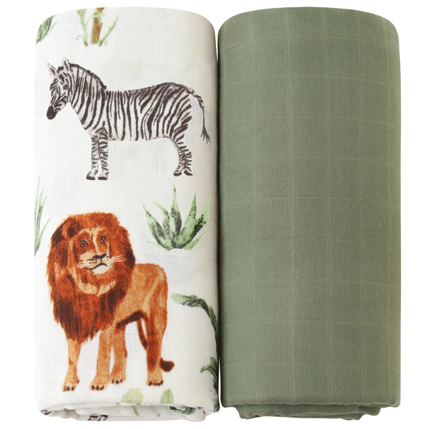LifeTree Muslin Swaddle Blankets - Tots Treasure Trove