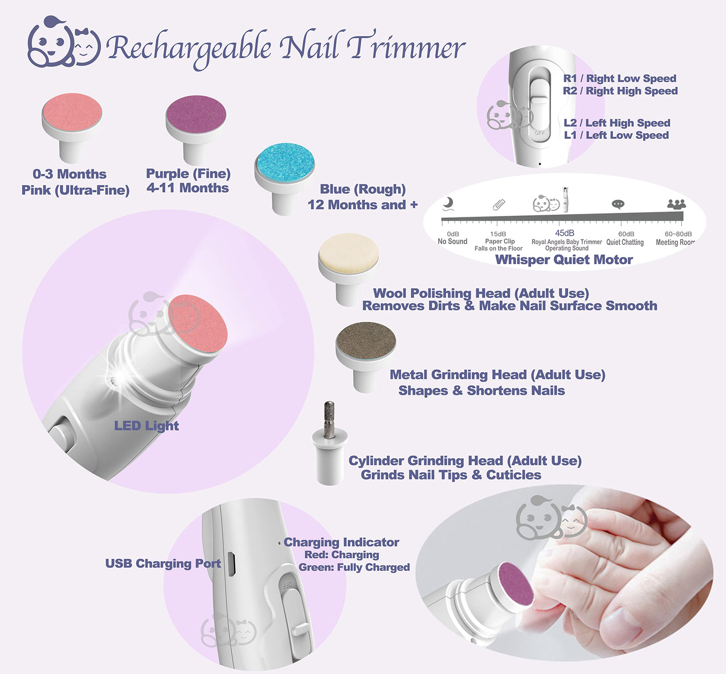 6 in 1 Nail File