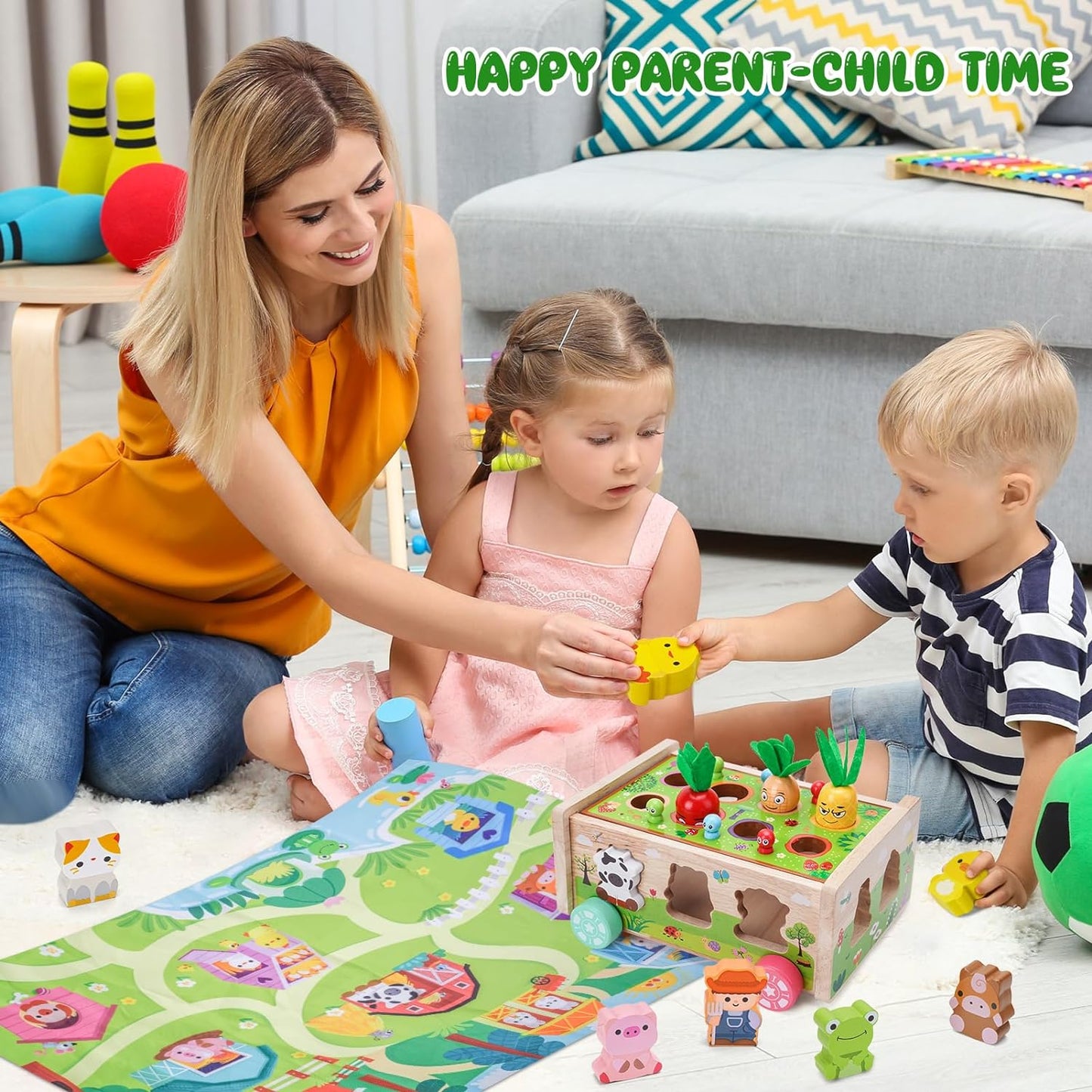 Wooden Farm Toys