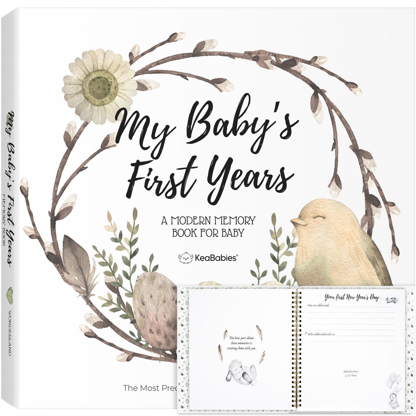 First 5 Years Baby Memory Book - Tots Treasure Trove