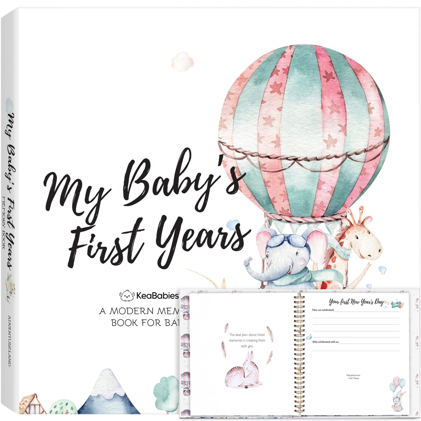 First 5 Years Baby Memory Book - Tots Treasure Trove