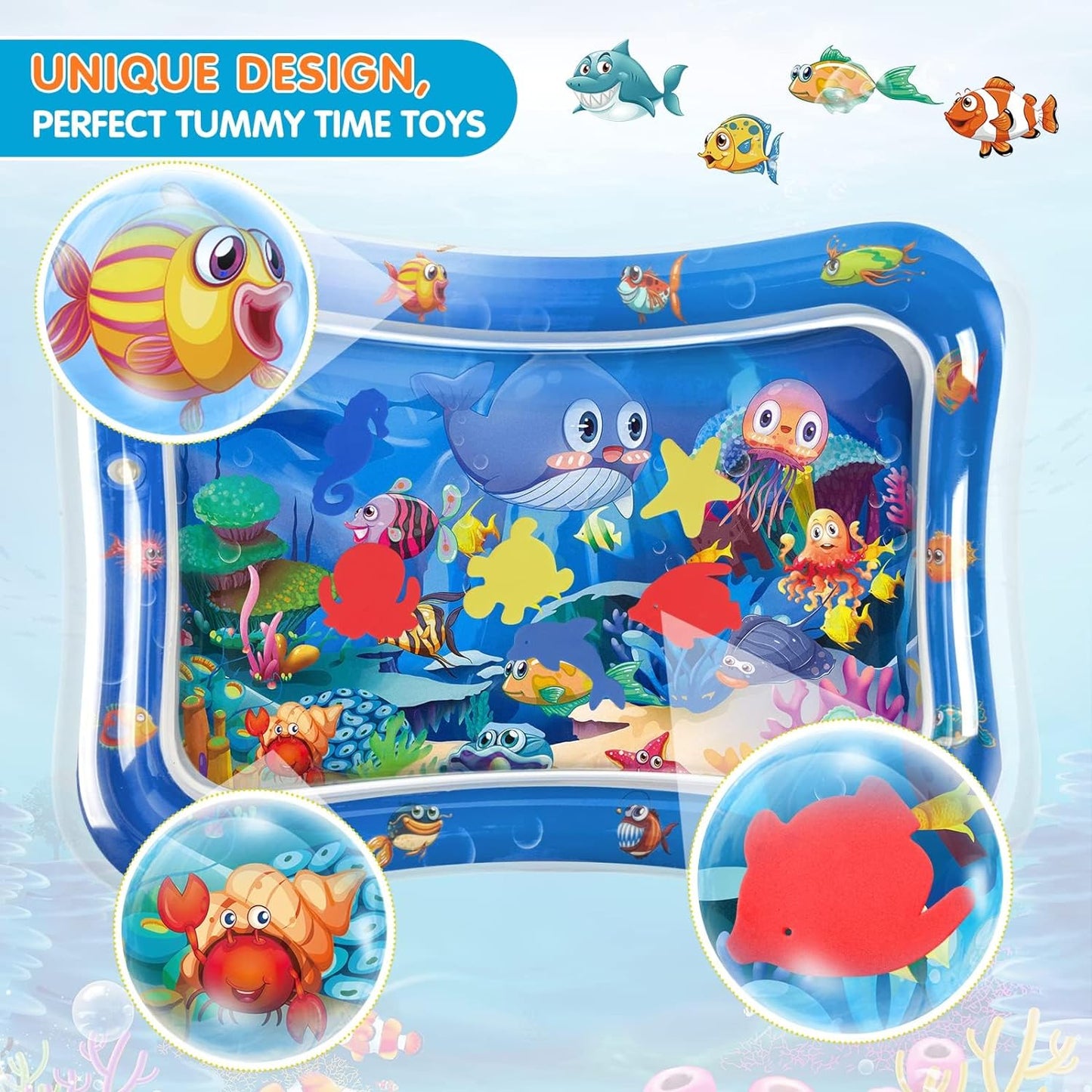 Infinno Inflatable Tummy Time Mat - Tots Treasure Trove