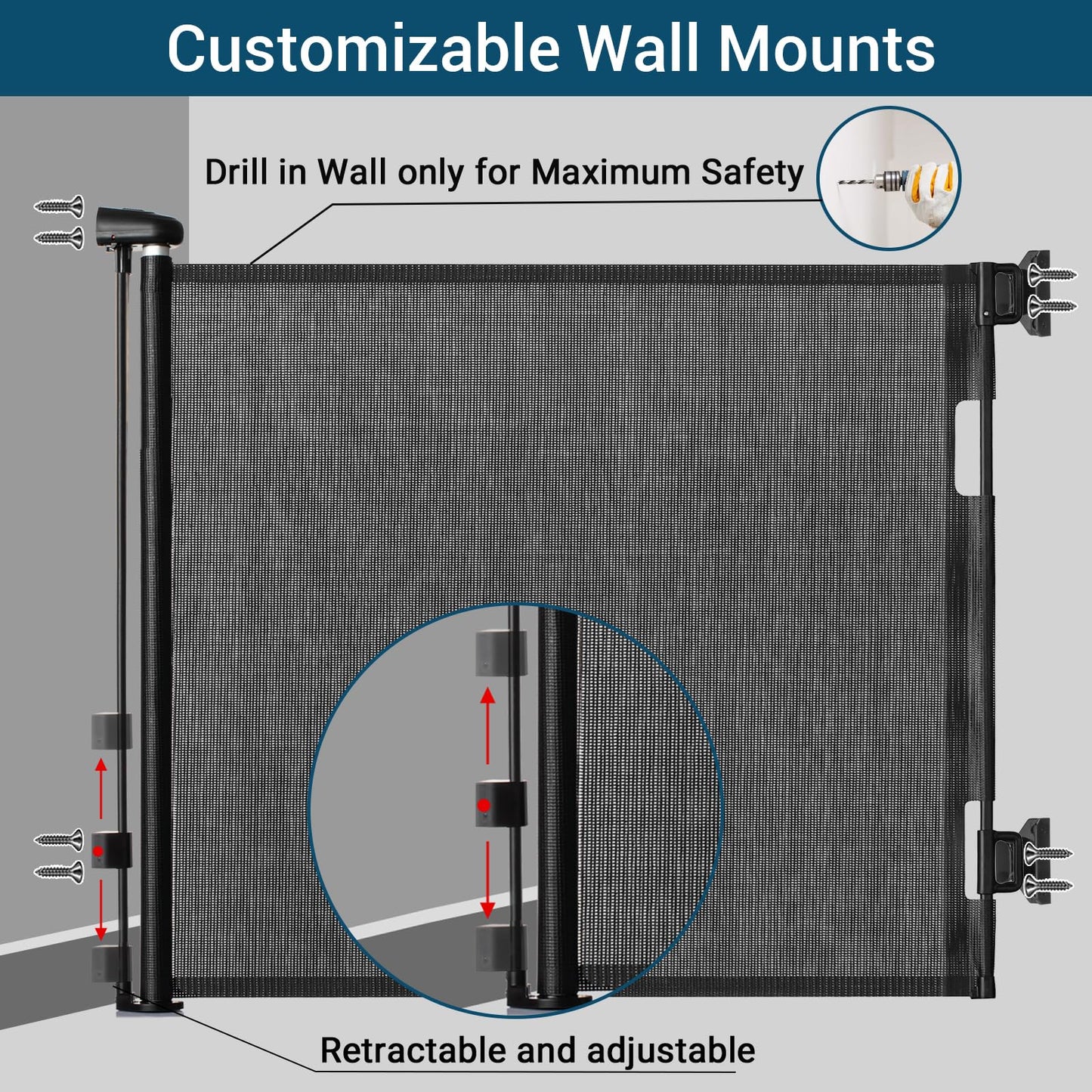 Retractable Baby Gate