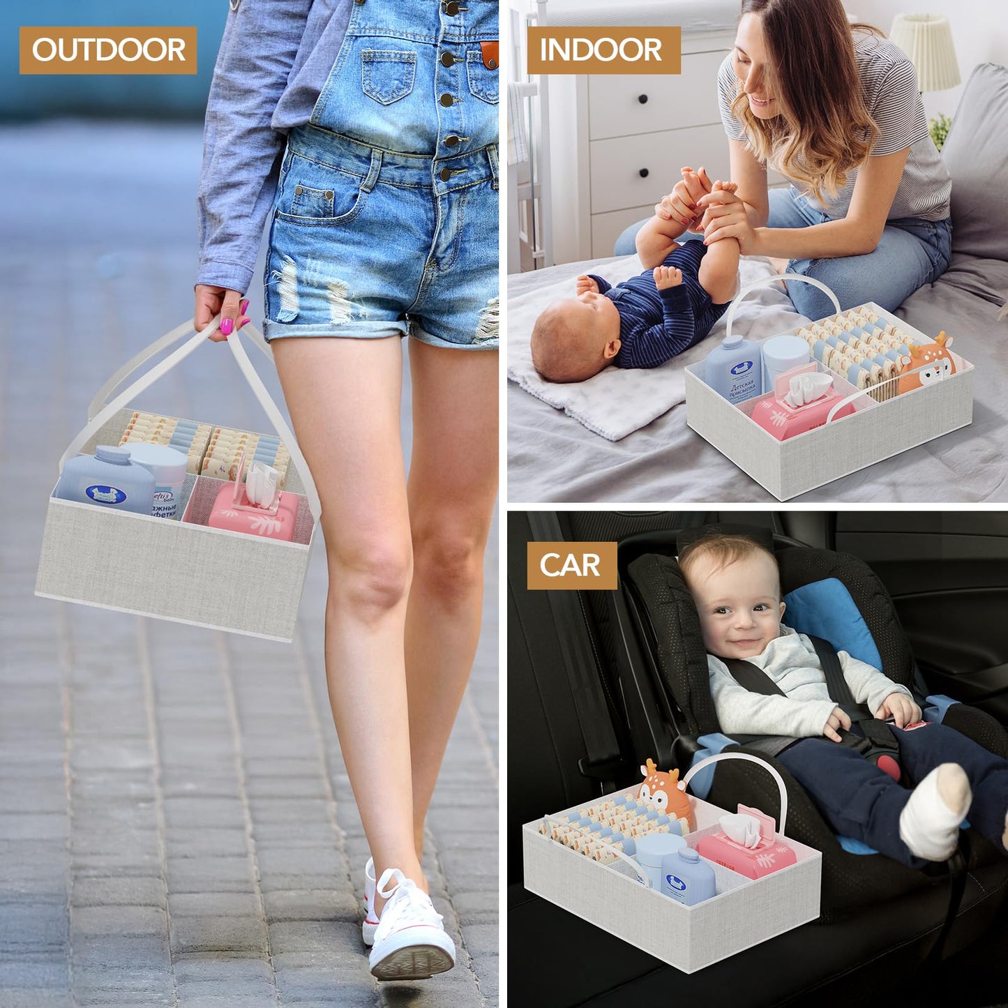 Diaper Caddy Organizer