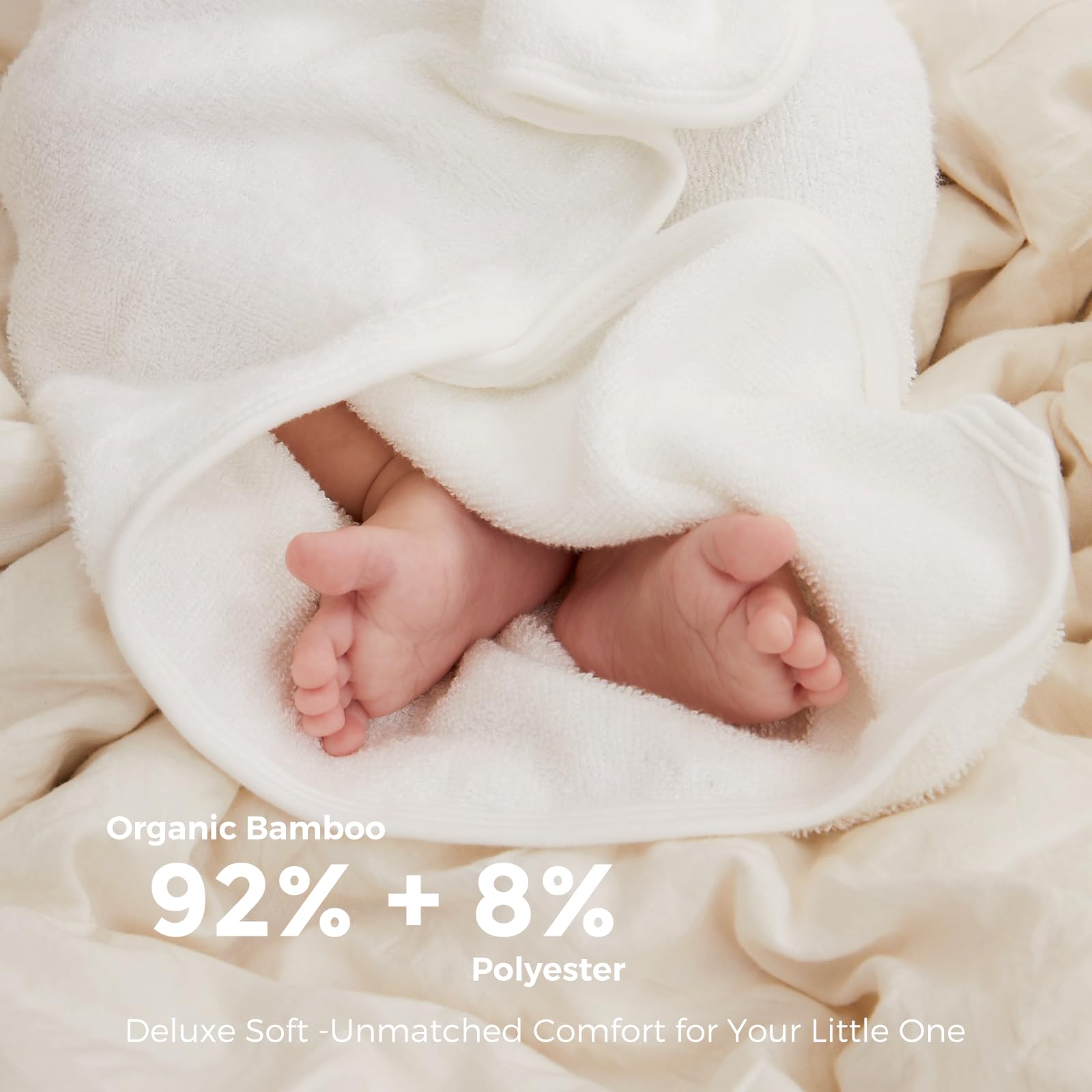 Momcozy Bamboo Baby Towel - Tots Treasure Trove
