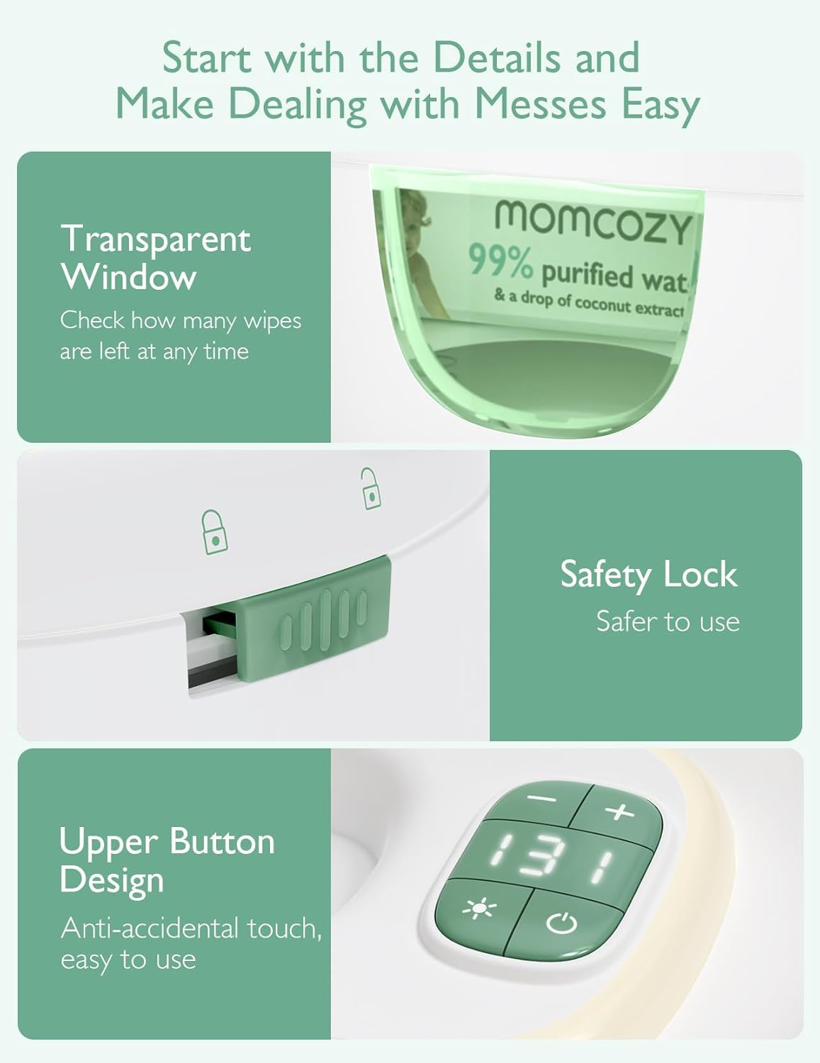 Momcozy Baby Wipe Warmer - Tots Treasure Trove