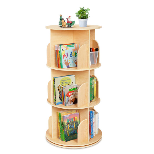 Solid Wooden Bookshelf