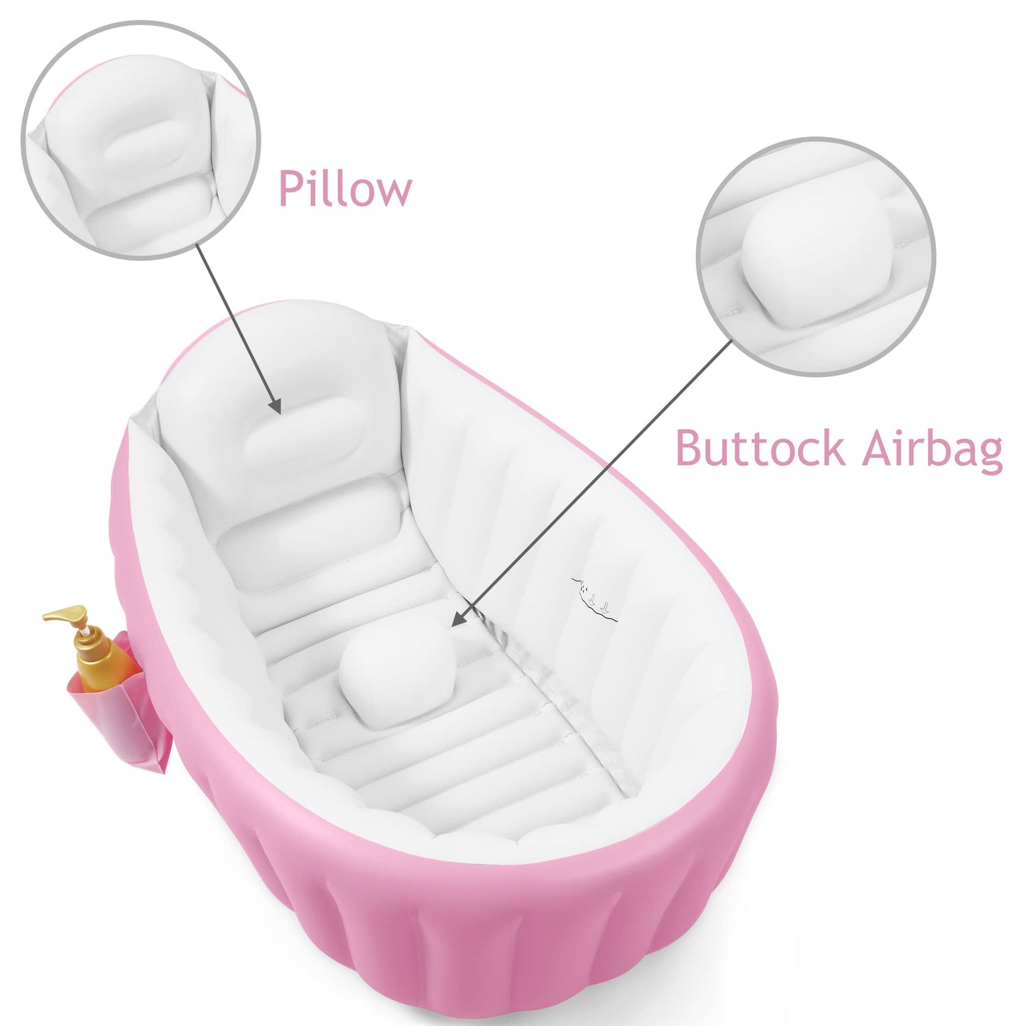 Inflatable Baby Bathtub