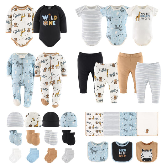 The Peanutshell Newborn Clothes & EssentIals Set - Tots Treasure Trove