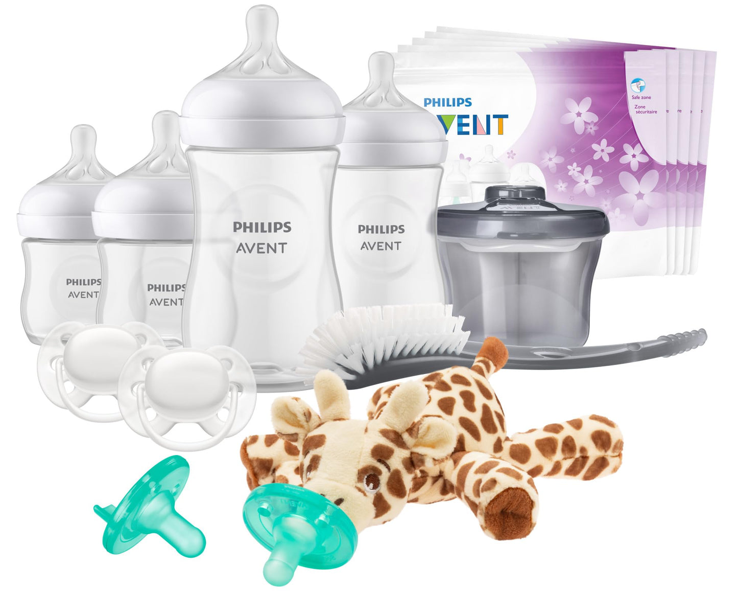 Philips Avent Natural Baby Bottle Newborn Baby Gift Set - Tots Treasure Trove