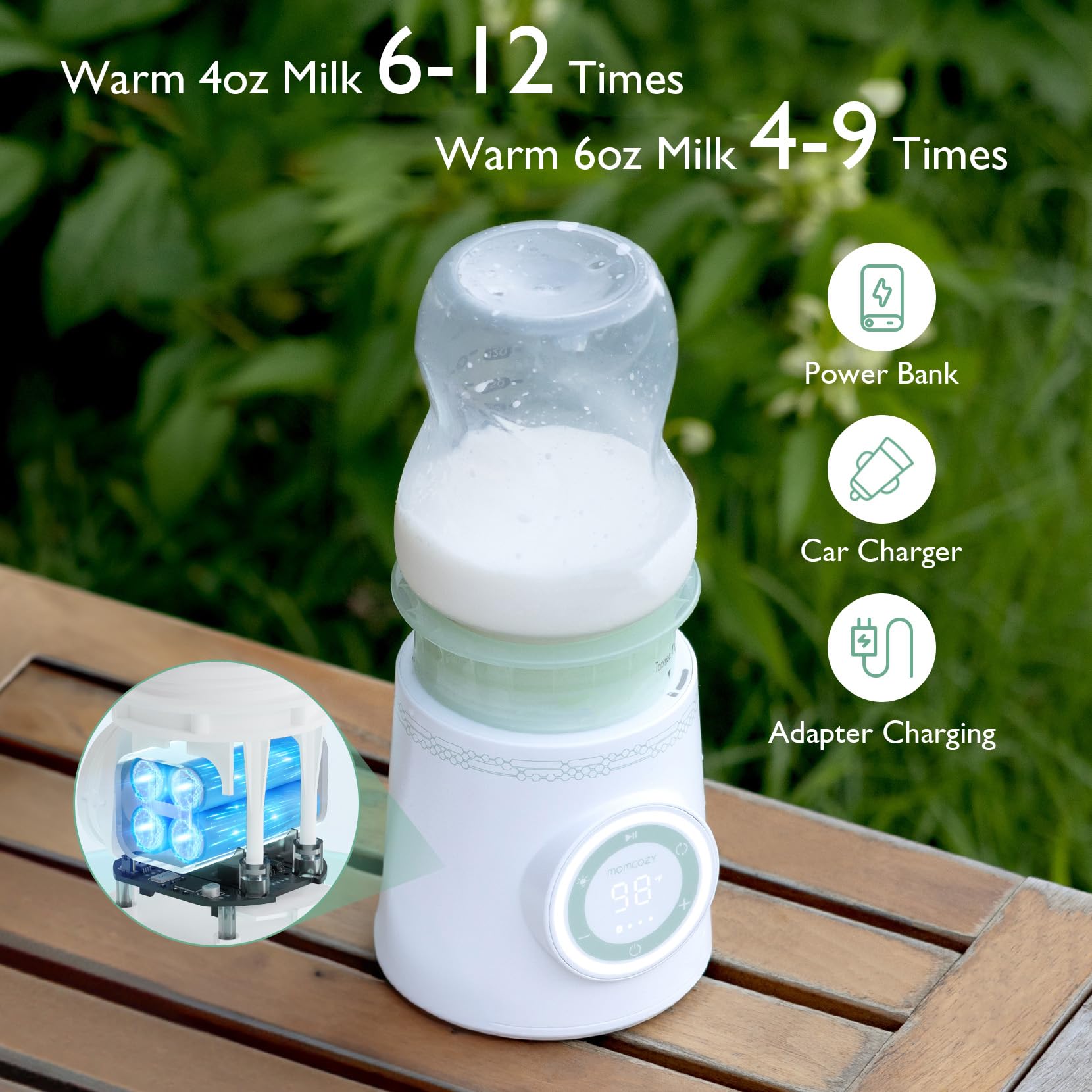 Momcozy Portable Bottle Warmer - Tots Treasure Trove
