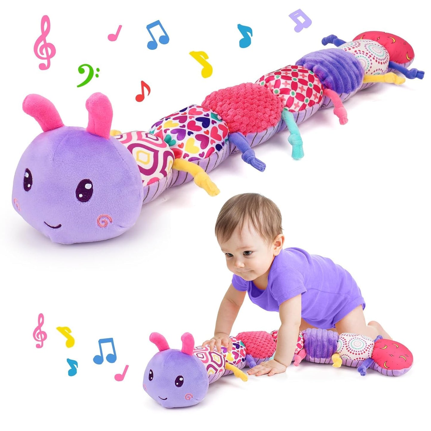 Caterpillar Rattle Toy