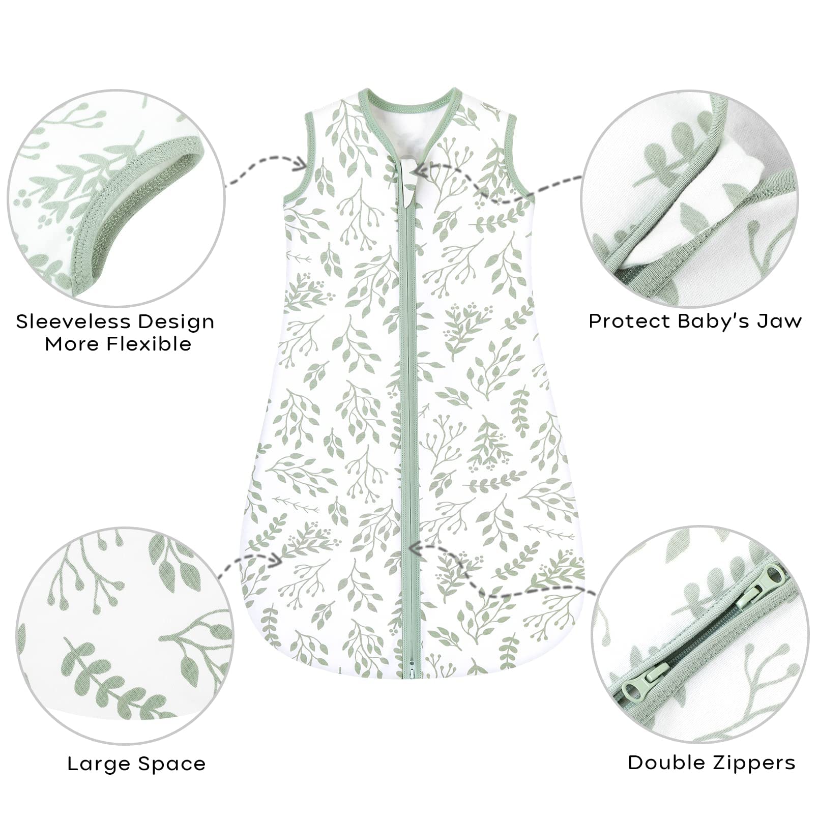 Yoofoss Baby Sleep Sack 0-6 Months - Tots Treasure Trove