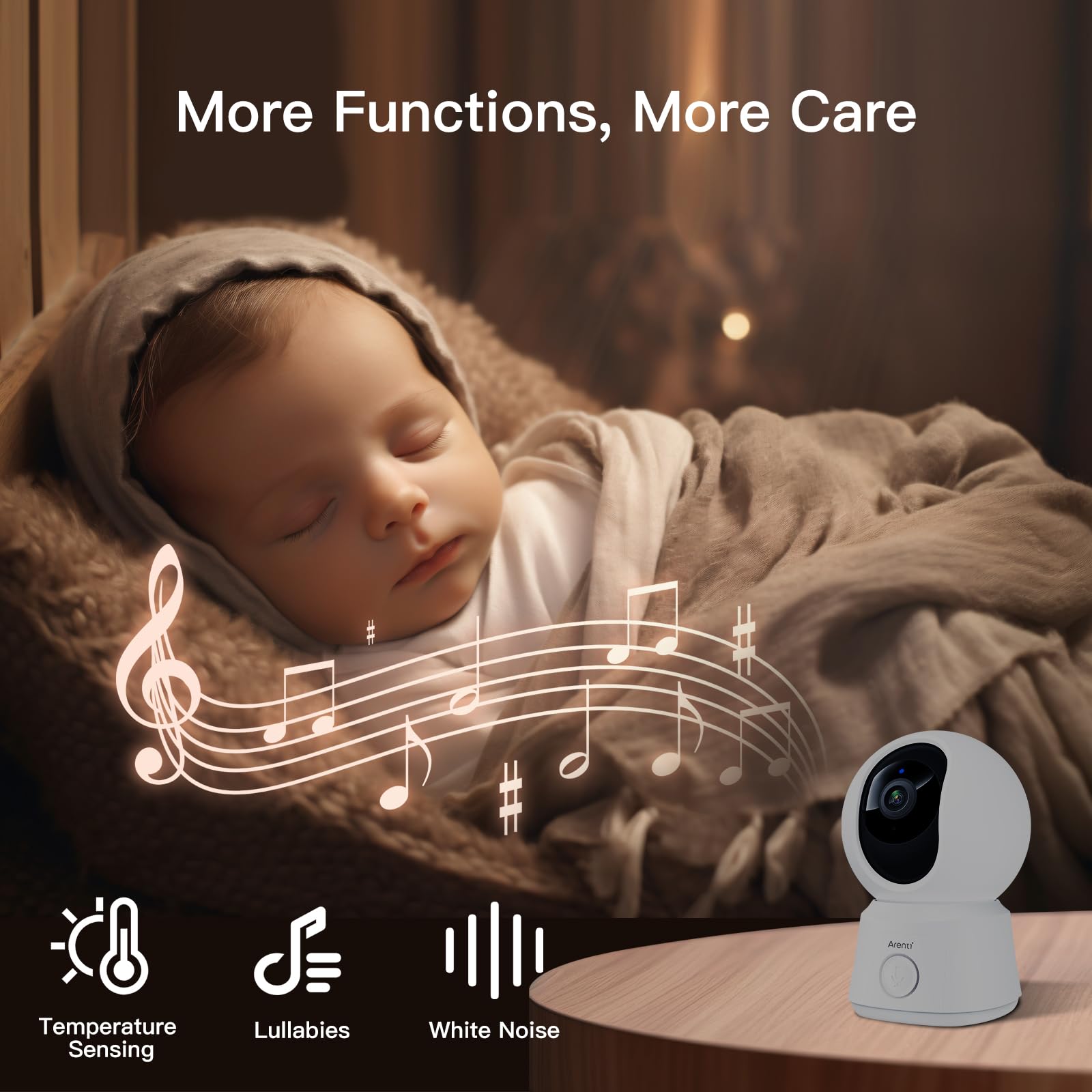 ARENTI Baby Monitor - Tots Treasure Trove