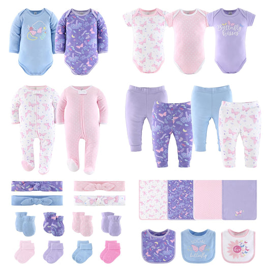The Peanutshell Newborn Clothes & EssentIals Set - Tots Treasure Trove