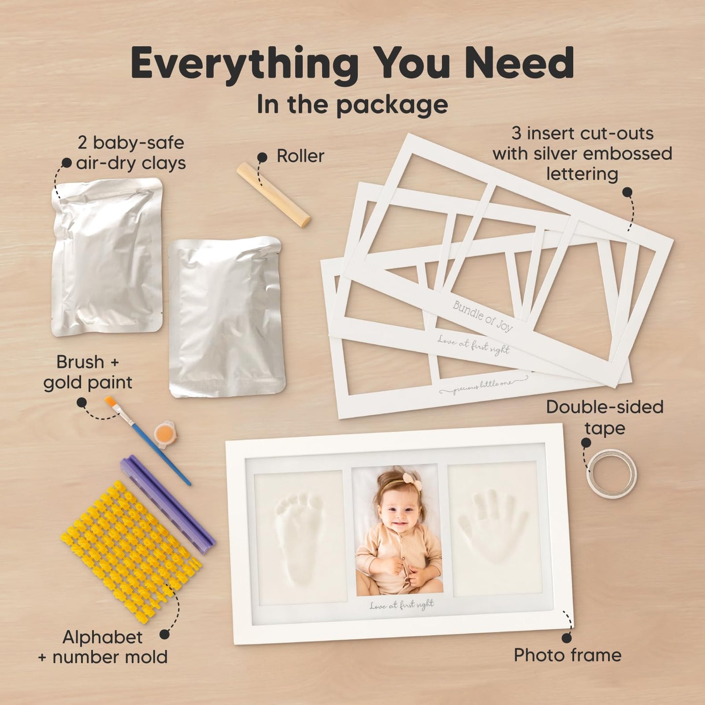 Baby Hand and Footprint Kit - Tots Treasure Trove